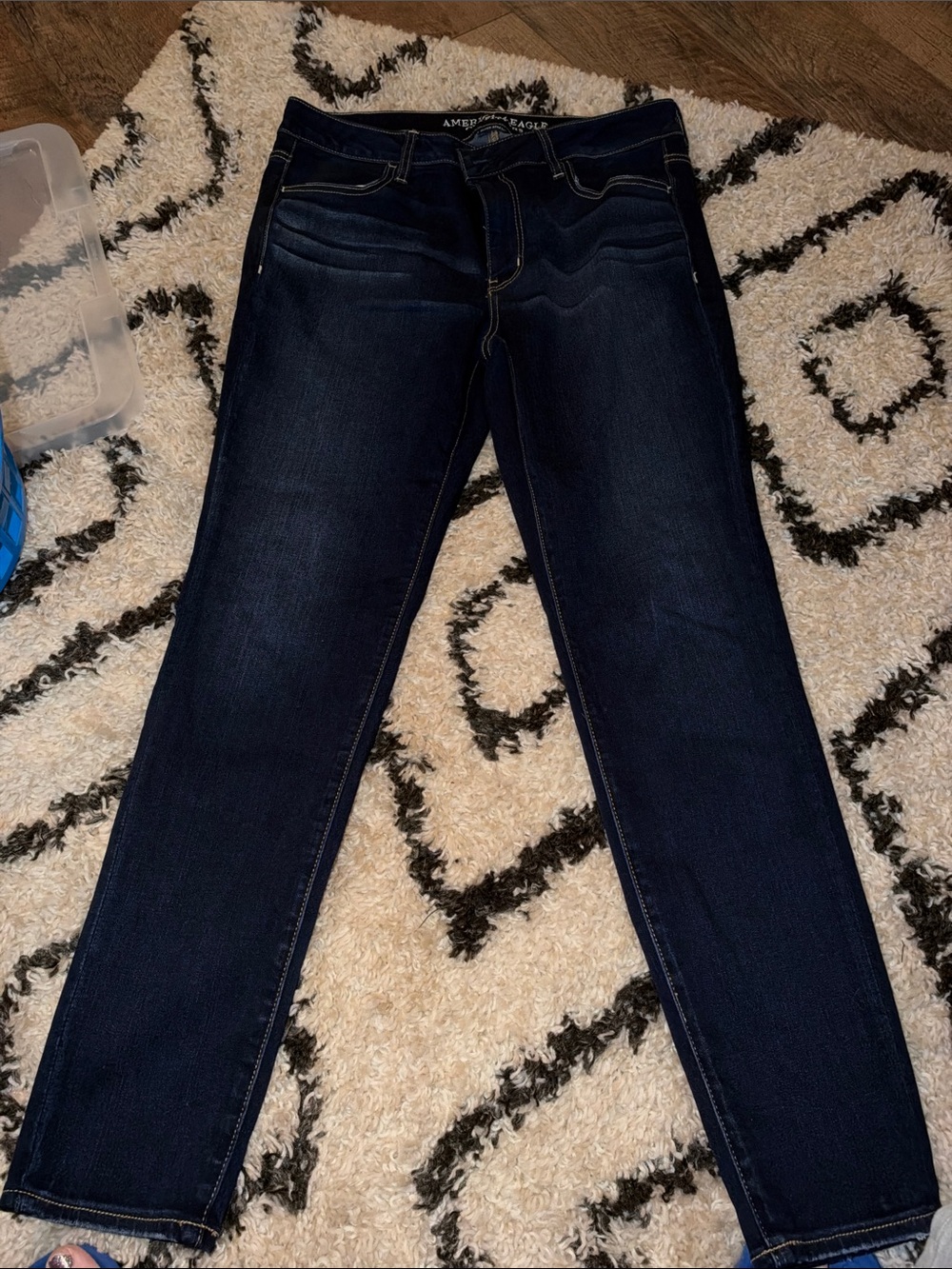 American Eagle Outfitters Women's Dark Indigo jeggings